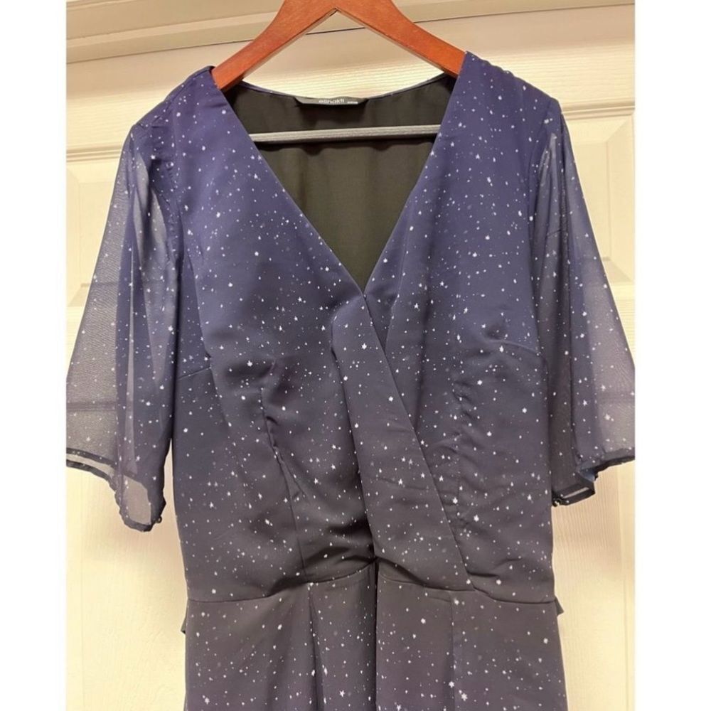 Eshakti Custom Starry Night Flutter Sleeve Tie Be… - image 1